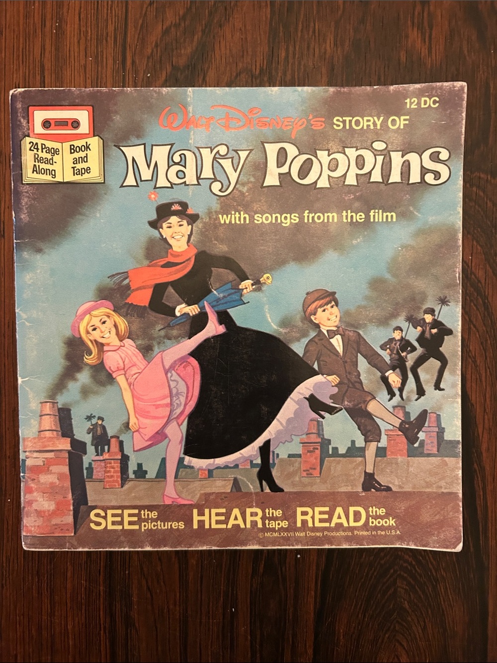 Vintage Walt Disney's Mary Poppins Book